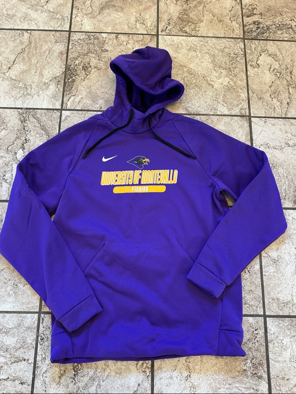 Nike University of Montevallo fishing hoodie